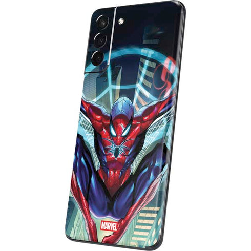 Marvel Spiderman Spiderman Armor MK IV Galaxy S21 Plus 5G Skin